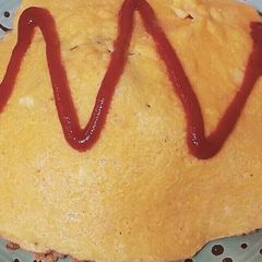 A picture of Dieter's Okara Omurice.