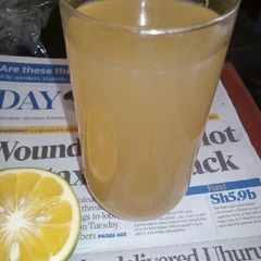 A picture of Tamarind orange juice.