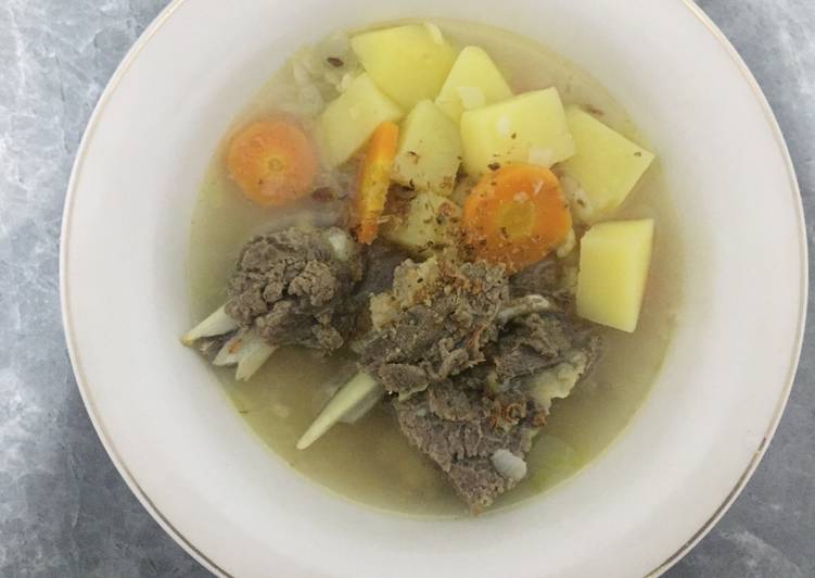 Rahasia Membuat Sup Iga &amp; sayur (simple dan segar), Sempurna