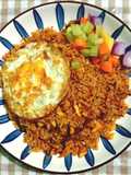 Nasi Goreng Telur Acar