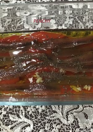 Foto principal de Pimientos asados con anchoas de Cantabria