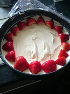 A picture of No Bake Cheesecake.