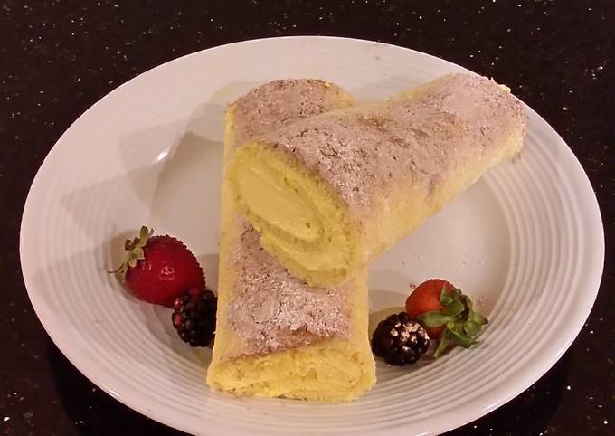 Lemon Cake Roll