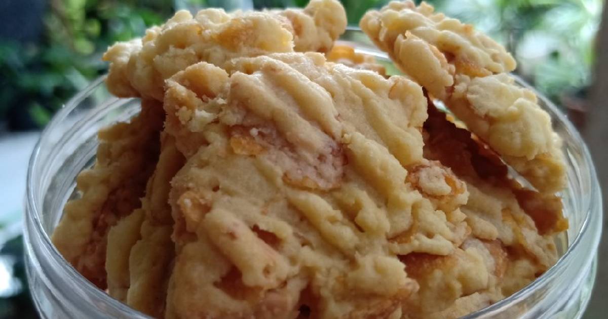 Resep Cornflakes Cheese Cookies oleh Putri Nindaa Cookpad