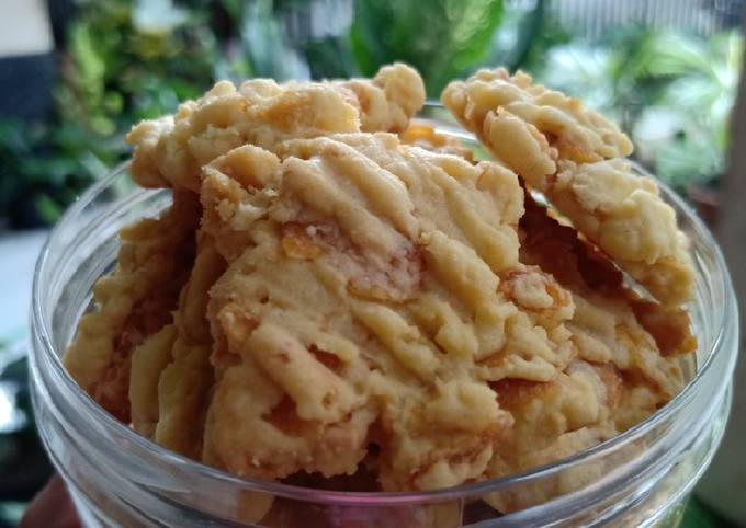 Cornflakes Cheese Cookies