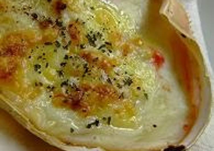 Recipe of Perfect Crab Gratin Made in a Crab Shell