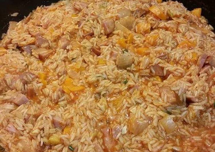 Easiest Way to Make Speedy Spanish Rice With Kielbasa