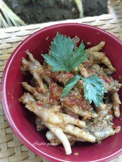 Foto resep Rica rica ceker pedas