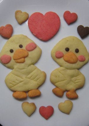 A picture of Witzy (from Suzy's Zoo) Cookies.