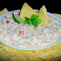 A picture of Mike's Hatch Green Chilie Dip.