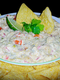 A picture of Mike's Hatch Green Chilie Dip.