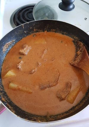 Foto resep Daging sapi masak merah khas aceh