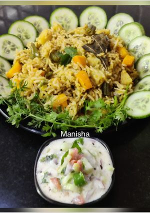 A picture of Authentic Karnataka Style Vegetable Pulao.