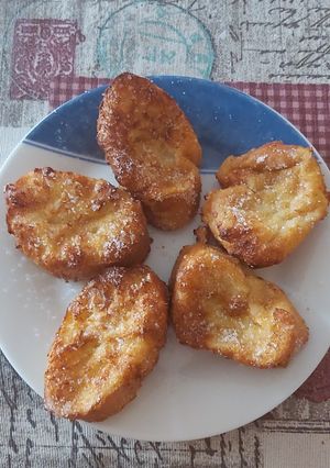 Una foto de Torrijas con la freidora de aire XXL del Lidl