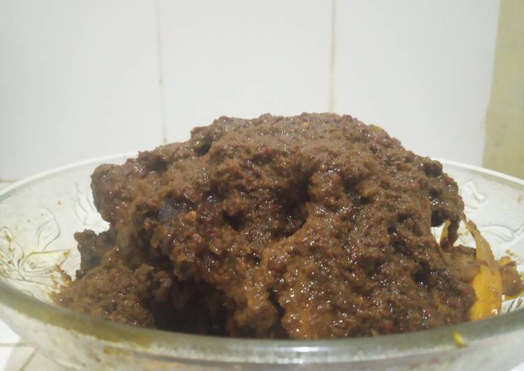 Rendang daging ala bunda Ni Noex