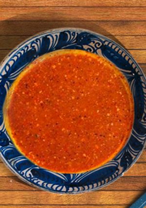 A picture of Chile de Árbol Taqueria-Style Salsa.