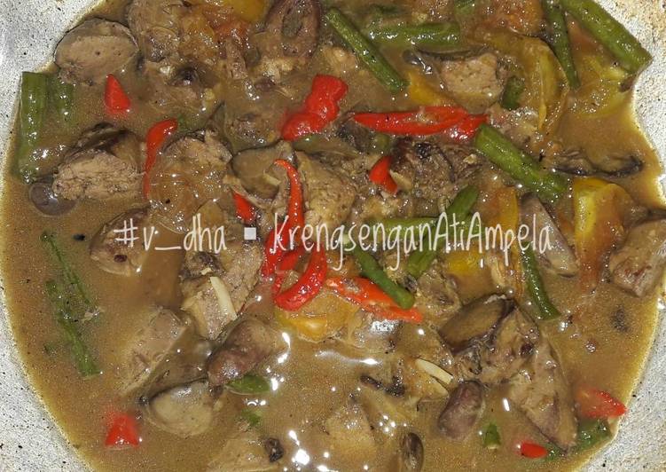 Resep Krengsengan ati ampela #bikinramadhanberkesan, Lezat Sekali