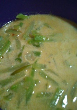 Foto resep Santan putih labu siam pedas