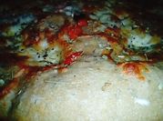 Una foto de pan focaccia