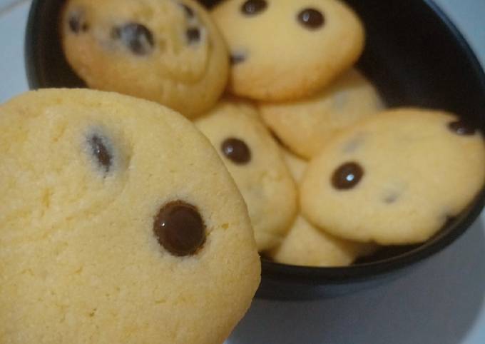 Cookies vanilla chochocips, inspirasi kue lebaran enak