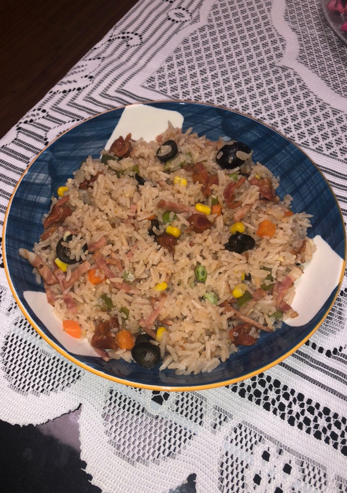Una foto de Arroz carnívoro