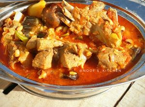 Foto resep Marak Lahm berkuah merah (Middle Eastern stew/Maraq)