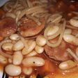Porotos con Chorizo