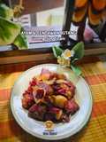 Ayam & cendawan butang goreng sos tiram