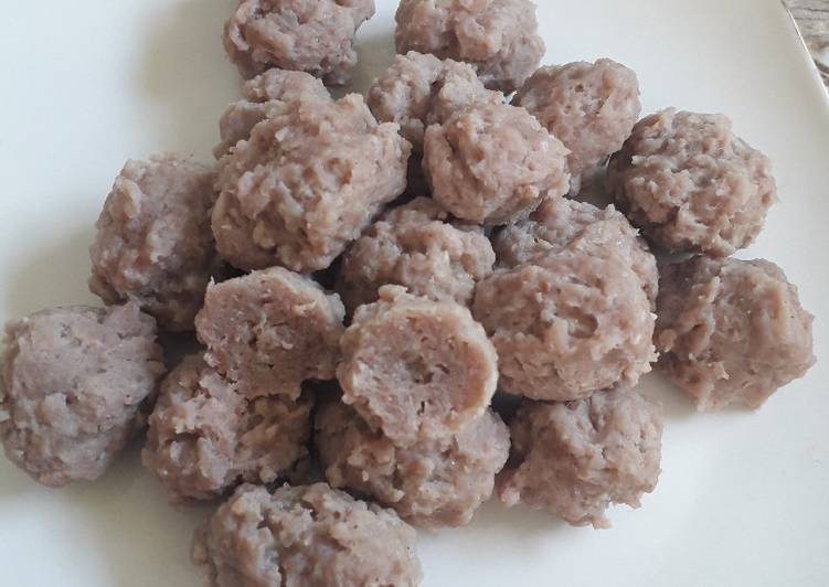 Bakso Daging Sapi (home made)