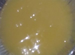 Una foto de Coulis de piña