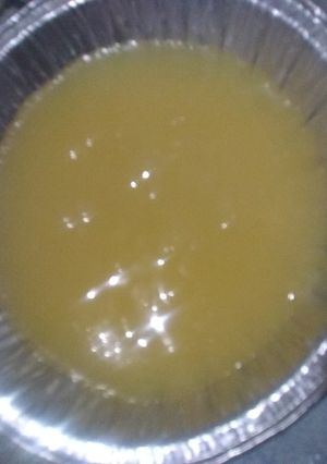 Una foto de Coulis de piña