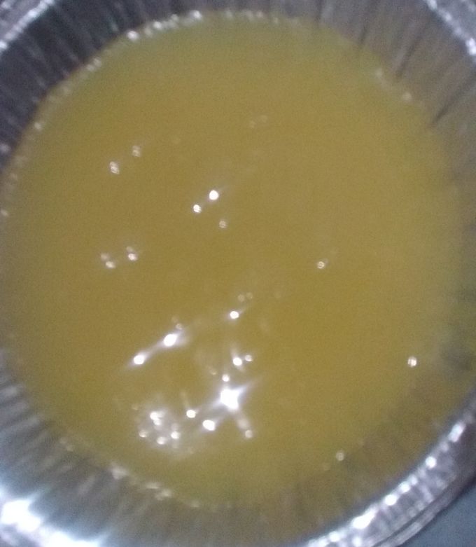 Una foto de Coulis de piña