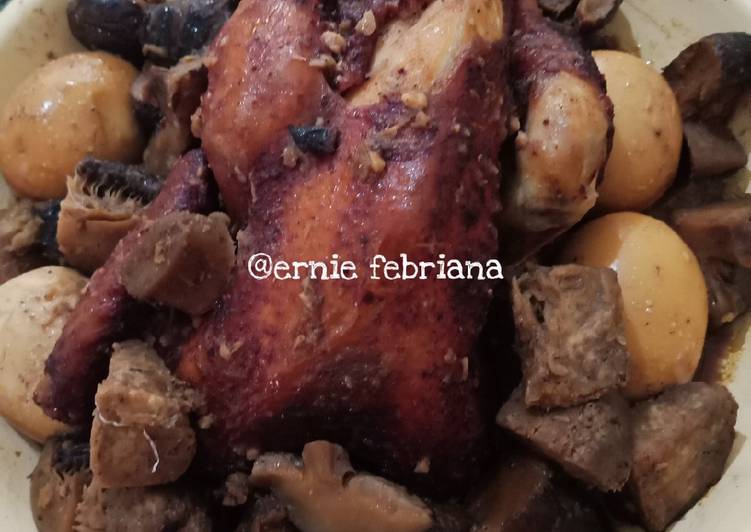 Resep Hong Koi / Ayam Kukus Bumbu Ngohiong yang Enak
