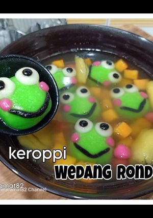 Foto resep Wedang ronde karakter (kerropi) #cookpadapron2026