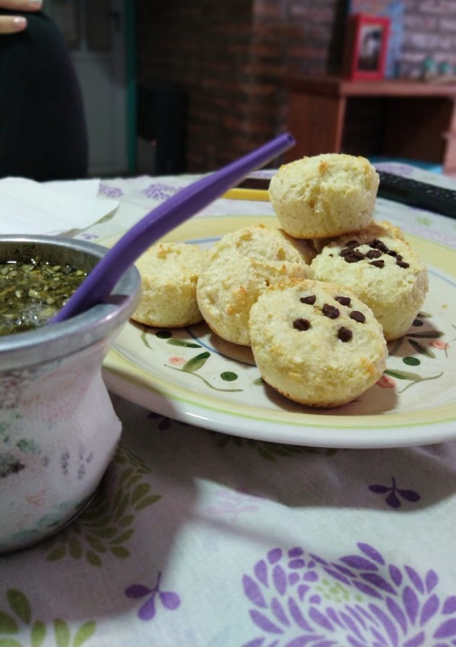 Una foto de Muffins de yogurt y coco