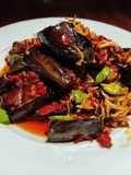 Sayur Terong Balado Teri Pete