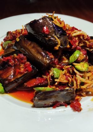 Foto resep Sayur Terong Balado Teri Pete