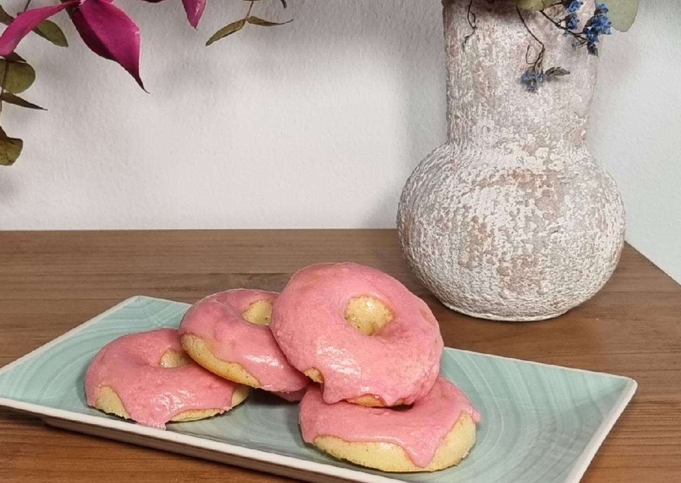 Rosquillas rosas #donutirresistible