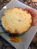 Ricota asada con queso azul (queso asado)