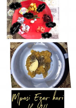 Foto resep Menu mpasi ezar hari ke 14