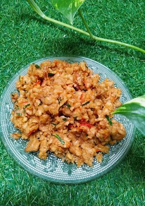 Foto resep Sambel Tempe daun jeruk