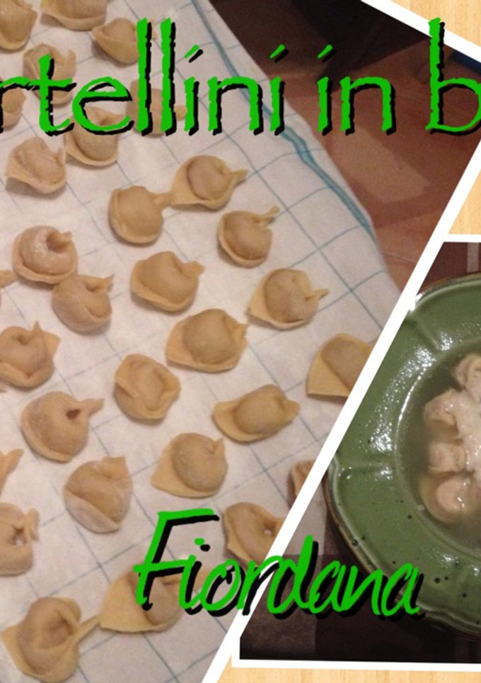 Una foto de Tortellini de carne