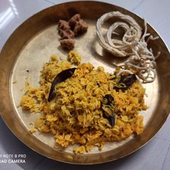 A picture of Vaghareli khichdi masala khichdi.
