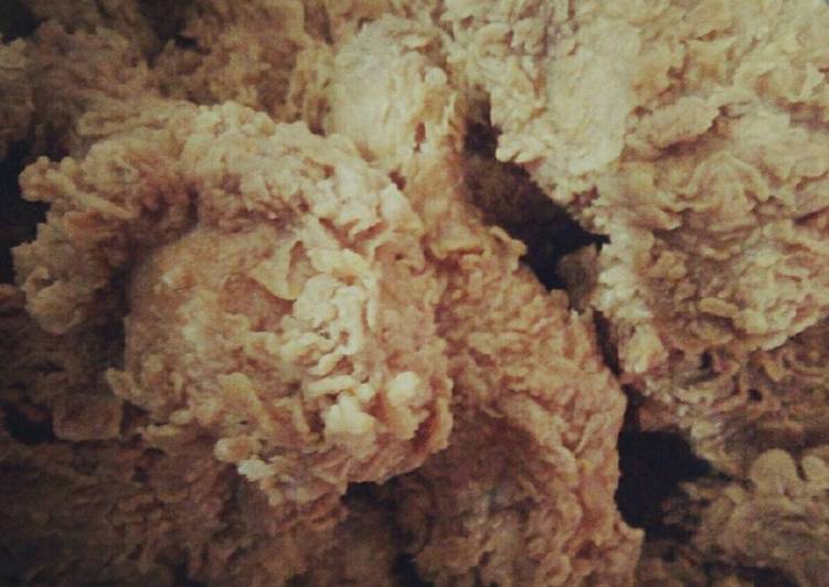 Langkah Mudah Menyiapkan Fried chicken KFC Anti Gagal