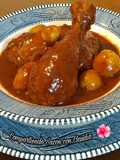 Pollo en adobo con papas🌺
