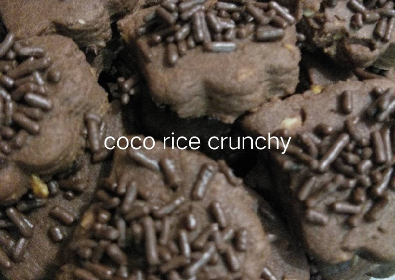 Resepi Biskut Coco Rice Crunchy (Maraton Ramadhan) yang Lazat dan Simpel
