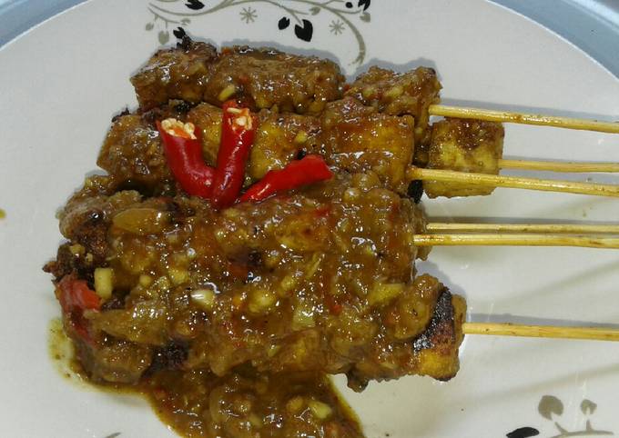 Anti Ribet, Memasak Sate tahu Bahan Sederhana