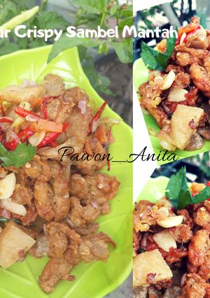Foto resep Jamur Crispy Sambel Mantah