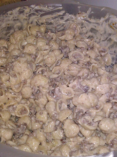 A picture of Beef Stroganoff.
