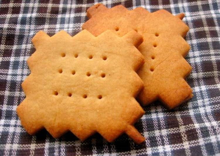 Macrobiotic Spicy Shortbread Cookies